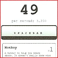Spacebar Clicker Game